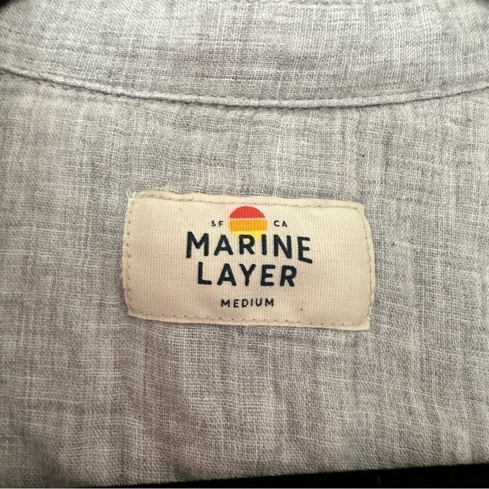 Marine Layer Popover Tunic Size Medium Womens - Picture 3 of 6